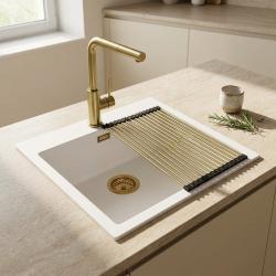 pure-sink-exclusivo-gold-roll-mat-stainless-steel